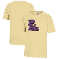 Youth  Yellow Prairie View A&M Panthers Logo Comfort Colors T-Shirt
