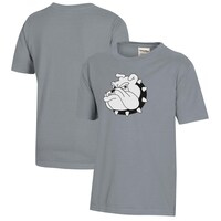 Youth  Gray University of Redlands Bulldogs Logo Comfort Colors T-Shirt