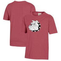 Youth  Crimson University of Redlands Bulldogs Logo Comfort Colors T-Shirt