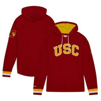 Men's Mitchell & Ness Crimson USC Trojans Legendary Raglan Pullover Hoodie