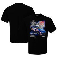 Men's Hendrick Motorsports Team Collection  Black Kyle Larson 2023 NASCAR Cup Series Playoffs T-Shirt