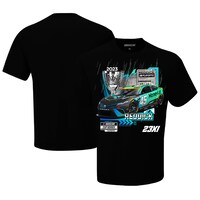 Men's 23XI Racing  Black Tyler Reddick 2023 NASCAR Cup Series Playoffs Money Lion T-Shirt