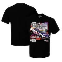 Men's Joe Gibbs Racing Team Collection  Black Denny Hamlin 2023 NASCAR Cup Series Playoffs T-Shirt