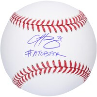 Hunter Greene Cincinnati Reds Autographed Baseball with "#ATOBTTR" Inscription