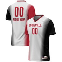 Youth GameDay Greats  White Louisville Cardinals NIL Pick-A-Player Lightweight Women's Soccer Jersey