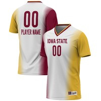 Unisex GameDay Greats  White Iowa State Cyclones NIL Pick-A-Player Lightweight Women's Soccer Jersey