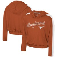 Girls Youth Colosseum Texas Orange Texas Longhorns Illumination Long Sleeve Hoodie T-Shirt
