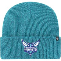 Men's '47 Turquoise Charlotte Hornets Brain Freeze Cuffed Knit Hat