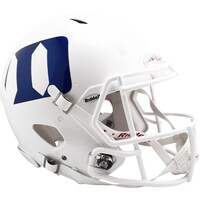 Duke Blue Devils Riddell 2023 White Revolution Speed Authentic Helmet