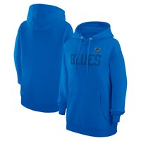 Women's G-III 4Her by Carl Banks  Blue St. Louis Blues Dot Print Pullover Hoodie