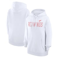 Women's G-III 4Her by Carl Banks  White Detroit Red Wings Dot Print Pullover Hoodie
