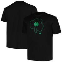 Men's Profile Black Notre Dame Fighting Irish Big & Tall Pop T-Shirt