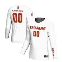 Youth GameDay Greats White USC Trojans NIL Pick-A-Player Lightweight Volleyball Jersey
