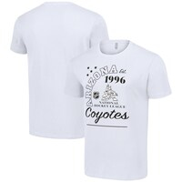 Men's Starter  White Arizona Coyotes Arch City Team Graphic T-Shirt