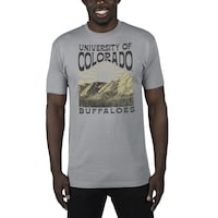 Men's Uscape Apparel Gray Colorado Buffaloes Sustainable Renew T-Shirt