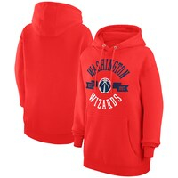 Women's G-III 4Her by Carl Banks  Red Washington Wizards City Pullover Hoodie