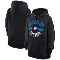 Women's G-III 4Her by Carl Banks  Black Oklahoma City Thunder City Pullover Hoodie