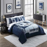Dallas Cowboys Full Size Bed In A Bag Set