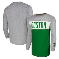 Unisex Heather Gray Boston Celtics Loge Long Sleeve T-Shirt