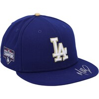 Mookie Betts Los Angeles Dodgers Autographed Royal 2021 Gold Program New Era Cap