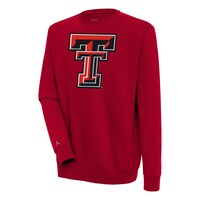 Men's Antigua  Red Texas Tech Red Raiders Victory Pullover Sweatshirt
