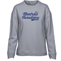 Women's Levelwear  Gray Montreal Canadiens Fiona Fashion Top