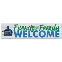 West Florida Argonauts 10" x 40" Friends & Family Welcome Sign