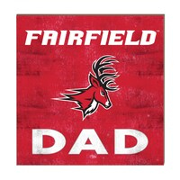 Fairfield Stags 10'' x 10'' Dad Plaque