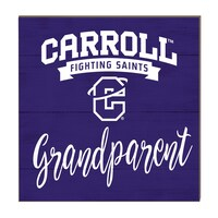 Carroll College Fighting Saints 10'' x 10'' Grandparent Plaque