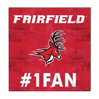 Fairfield Stags 10" x 10" #1 Fan Plaque