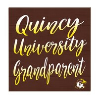 Quincy Hawks 10'' x 10'' Grandparent Plaque