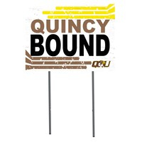 Quincy Hawks 18" x 24" Team Yard Sign