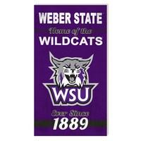 Weber State Wildcats 11'' x 20'' Indoor/Outdoor Home Sign