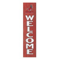Fairfield Stags 12'' x 48'' Welcome Outdoor Leaner