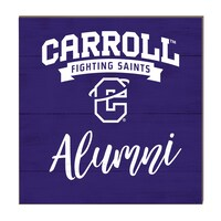 Carroll College Fighting Saints 10'' x 10'' Alumni Plaque