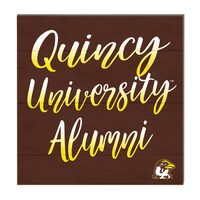 Quincy Hawks 10'' x 10'' Alumni Plaque