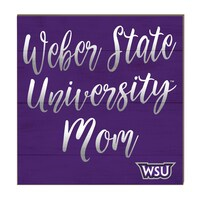 Weber State Wildcats 10'' x 10'' Mom Plaque