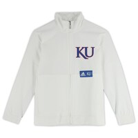 Kansas Jayhawks Team-Issued White Jacket from the Basketball Program