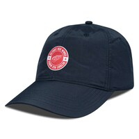 Men's Levelwear Black Detroit Red Wings Crest Adjustable Hat