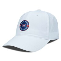 Men's Levelwear White Montreal Canadiens Crest Adjustable Hat