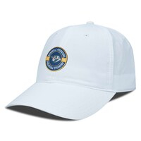 Men's Levelwear White Nashville Predators Crest Adjustable Hat