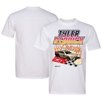 Men's 23XI Racing White Tyler Reddick x J Balvin T-Shirt