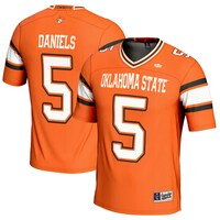 Men's GameDay Greats Kendal Daniels Orange Oklahoma State Cowboys NIL Player Football Jersey