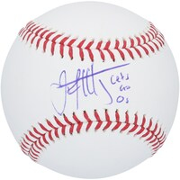 Jack Flaherty Baltimore Orioles Autographed Baseball with "Let's Go Os" Inscription