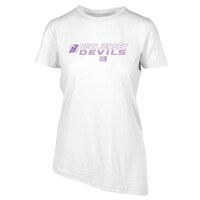 Women's Levelwear White New Jersey Devils Hockey Fights Cancer Birch T-Shirt
