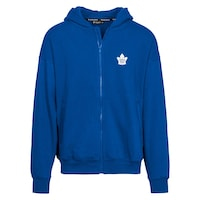 Men's Levelwear Royal Toronto Maple Leafs  Uphill Insignia Full-Zip Hoodie