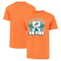 Men's '47 Orange Miami Dolphins Regional Franklin T-Shirt
