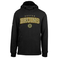 Men's Levelwear Black Boston Bruins Arch Delta Shift Pullover Hoodie