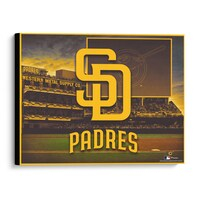 San Diego Padres 20" x 24" Canvas Giclee Print - Art by Brian Konnick