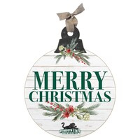 Plymouth State Panthers 20'' x 24'' Merry Christmas Ornament Sign